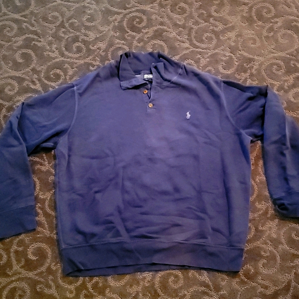 Polo by Ralph Lauren Henley Collar Sweatshirt